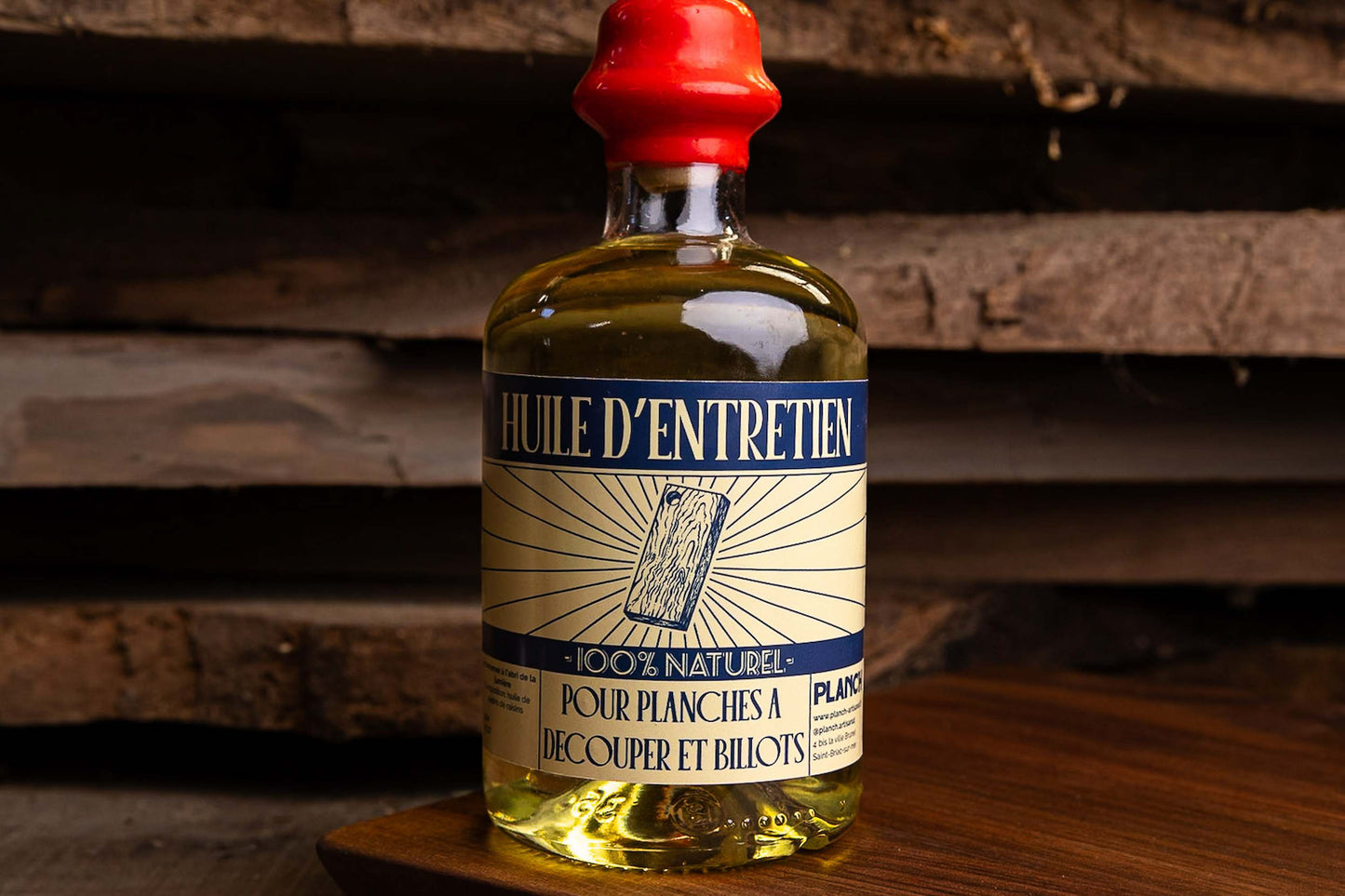 Huile d'entretien 100% huile de pépin de raisin - 350mL