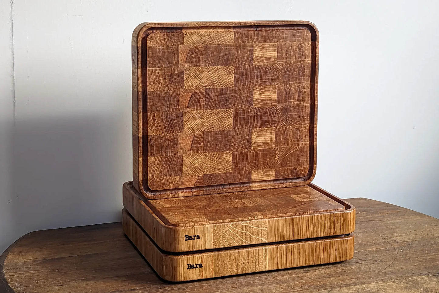 BARA – French Oak Kitchen Chopping Block | End Grain