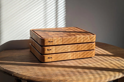 BARA – French Oak Kitchen Chopping Block | End Grain