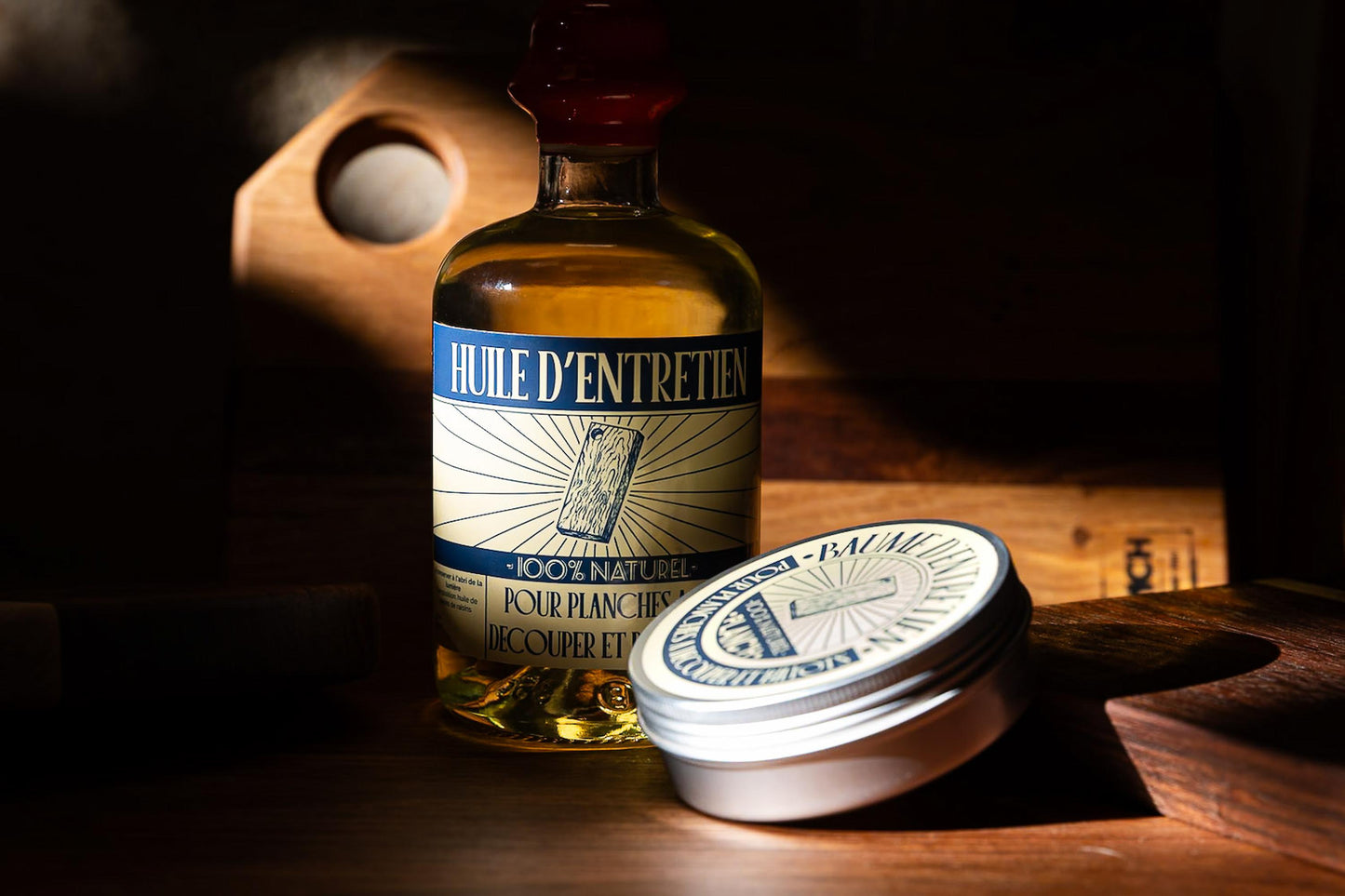 Kit entretien - Baume et huile 100% naturel