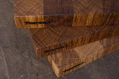 TENVAL – Oak kitchen chopping block - End grain